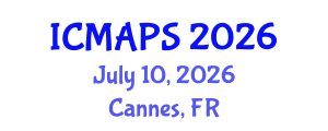 International Conference on Mathematical and Physical Sciences (ICMAPS) July 10, 2026 - Cannes, France International Conference on Mathematical and Physical Sciences (ICMAPS) July 10, 2026 - Cannes, France