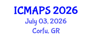 International Conference on Mathematical and Physical Sciences (ICMAPS) July 03, 2026 - Corfu, Greece International Conference on Mathematical and Physical Sciences (ICMAPS) July 03, 2026 - Corfu, Greece