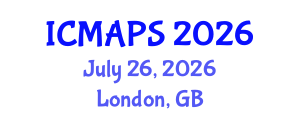 International Conference on Mathematical and Physical Sciences (ICMAPS) July 26, 2026 - London, United Kingdom International Conference on Mathematical and Physical Sciences (ICMAPS) July 26, 2026 - London, United Kingdom