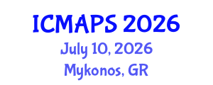 International Conference on Mathematical and Physical Sciences (ICMAPS) July 10, 2026 - Mykonos, Greece International Conference on Mathematical and Physical Sciences (ICMAPS) July 10, 2026 - Mykonos, Greece
