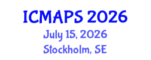 International Conference on Mathematical and Physical Sciences (ICMAPS) July 15, 2026 - Stockholm, Sweden International Conference on Mathematical and Physical Sciences (ICMAPS) July 15, 2026 - Stockholm, Sweden