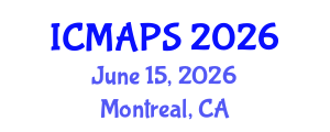 International Conference on Mathematical and Physical Sciences (ICMAPS) June 15, 2026 - Montreal, Canada International Conference on Mathematical and Physical Sciences (ICMAPS) June 15, 2026 - Montreal, Canada