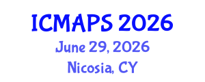 International Conference on Mathematical and Physical Sciences (ICMAPS) June 29, 2026 - Nicosia, Cyprus International Conference on Mathematical and Physical Sciences (ICMAPS) June 29, 2026 - Nicosia, Cyprus