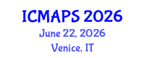 International Conference on Mathematical and Physical Sciences (ICMAPS) June 22, 2026 - Venice, Italy International Conference on Mathematical and Physical Sciences (ICMAPS) June 22, 2026 - Venice, Italy