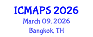 International Conference on Mathematical and Physical Sciences (ICMAPS) March 09, 2026 - Bangkok, Thailand International Conference on Mathematical and Physical Sciences (ICMAPS) March 09, 2026 - Bangkok, Thailand
