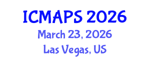 International Conference on Mathematical and Physical Sciences (ICMAPS) March 23, 2026 - Las Vegas, United States International Conference on Mathematical and Physical Sciences (ICMAPS) March 23, 2026 - Las Vegas, United States