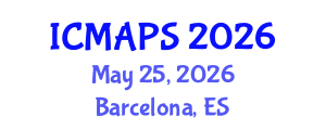 International Conference on Mathematical and Physical Sciences (ICMAPS) May 25, 2026 - Barcelona, Spain International Conference on Mathematical and Physical Sciences (ICMAPS) May 25, 2026 - Barcelona, Spain