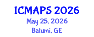 International Conference on Mathematical and Physical Sciences (ICMAPS) May 25, 2026 - Batumi, Georgia International Conference on Mathematical and Physical Sciences (ICMAPS) May 25, 2026 - Batumi, Georgia