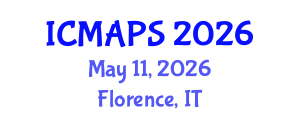 International Conference on Mathematical and Physical Sciences (ICMAPS) May 11, 2026 - Florence, Italy International Conference on Mathematical and Physical Sciences (ICMAPS) May 11, 2026 - Florence, Italy