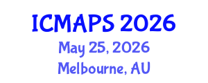 International Conference on Mathematical and Physical Sciences (ICMAPS) May 25, 2026 - Melbourne, Australia International Conference on Mathematical and Physical Sciences (ICMAPS) May 25, 2026 - Melbourne, Australia