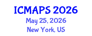 International Conference on Mathematical and Physical Sciences (ICMAPS) May 25, 2026 - New York, United States International Conference on Mathematical and Physical Sciences (ICMAPS) May 25, 2026 - New York, United States