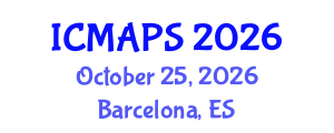 International Conference on Mathematical and Physical Sciences (ICMAPS) October 25, 2026 - Barcelona, Spain International Conference on Mathematical and Physical Sciences (ICMAPS) October 25, 2026 - Barcelona, Spain