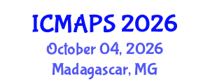 International Conference on Mathematical and Physical Sciences (ICMAPS) October 04, 2026 - Madagascar, Madagascar International Conference on Mathematical and Physical Sciences (ICMAPS) October 04, 2026 - Madagascar, Madagascar