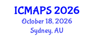International Conference on Mathematical and Physical Sciences (ICMAPS) October 18, 2026 - Sydney, Australia International Conference on Mathematical and Physical Sciences (ICMAPS) October 18, 2026 - Sydney, Australia