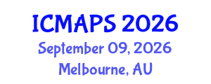 International Conference on Mathematical and Physical Sciences (ICMAPS) September 09, 2026 - Melbourne, Australia International Conference on Mathematical and Physical Sciences (ICMAPS) September 09, 2026 - Melbourne, Australia