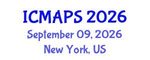 International Conference on Mathematical and Physical Sciences (ICMAPS) September 09, 2026 - New York, United States International Conference on Mathematical and Physical Sciences (ICMAPS) September 09, 2026 - New York, United States