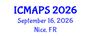 International Conference on Mathematical and Physical Sciences (ICMAPS) September 16, 2026 - Nice, France International Conference on Mathematical and Physical Sciences (ICMAPS) September 16, 2026 - Nice, France