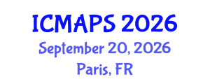 International Conference on Mathematical and Physical Sciences (ICMAPS) September 20, 2026 - Paris, France International Conference on Mathematical and Physical Sciences (ICMAPS) September 20, 2026 - Paris, France
