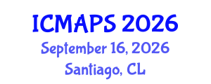 International Conference on Mathematical and Physical Sciences (ICMAPS) September 16, 2026 - Santiago, Chile International Conference on Mathematical and Physical Sciences (ICMAPS) September 16, 2026 - Santiago, Chile