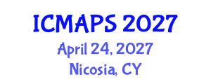 International Conference on Mathematical and Physical Sciences (ICMAPS) April 24, 2027 - Nicosia, Cyprus