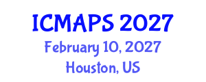 International Conference on Mathematical and Physical Sciences (ICMAPS) February 10, 2027 - Houston, United States International Conference on Mathematical and Physical Sciences (ICMAPS) February 10, 2027 - Houston, United States