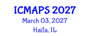 International Conference on Mathematical and Physical Sciences (ICMAPS) March 03, 2027 - Haifa, Israel International Conference on Mathematical and Physical Sciences (ICMAPS) March 03, 2027 - Haifa, Israel