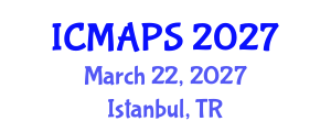 International Conference on Mathematical and Physical Sciences (ICMAPS) March 22, 2027 - Istanbul, Turkey