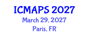 International Conference on Mathematical and Physical Sciences (ICMAPS) March 29, 2027 - Paris, France