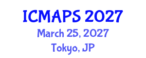 International Conference on Mathematical and Physical Sciences (ICMAPS) March 25, 2027 - Tokyo, Japan