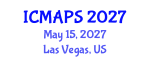 International Conference on Mathematical and Physical Sciences (ICMAPS) May 15, 2027 - Las Vegas, United States International Conference on Mathematical and Physical Sciences (ICMAPS) May 15, 2027 - Las Vegas, United States
