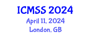 International Conference on Mathematical and Statistical Sciences (ICMSS) April 11, 2024 - London, United Kingdom