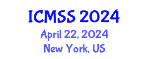 International Conference on Mathematical and Statistical Sciences (ICMSS) April 22, 2024 - New York, United States