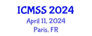 International Conference on Mathematical and Statistical Sciences (ICMSS) April 11, 2024 - Paris, France