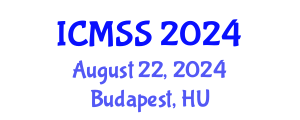 International Conference on Mathematical and Statistical Sciences (ICMSS) August 22, 2024 - Budapest, Hungary
