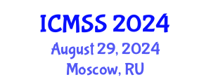 International Conference on Mathematical and Statistical Sciences (ICMSS) August 29, 2024 - Moscow, Russia