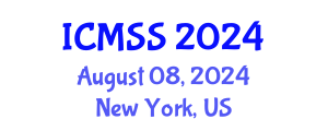 International Conference on Mathematical and Statistical Sciences (ICMSS) August 08, 2024 - New York, United States