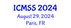 International Conference on Mathematical and Statistical Sciences (ICMSS) August 29, 2024 - Paris, France