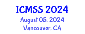 International Conference on Mathematical and Statistical Sciences (ICMSS) August 05, 2024 - Vancouver, Canada