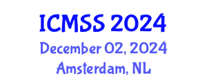 International Conference on Mathematical and Statistical Sciences (ICMSS) December 02, 2024 - Amsterdam, Netherlands