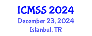 International Conference on Mathematical and Statistical Sciences (ICMSS) December 23, 2024 - Istanbul, Turkey