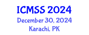 International Conference on Mathematical and Statistical Sciences (ICMSS) December 30, 2024 - Karachi, Pakistan