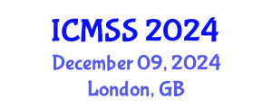 International Conference on Mathematical and Statistical Sciences (ICMSS) December 09, 2024 - London, United Kingdom