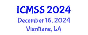 International Conference on Mathematical and Statistical Sciences (ICMSS) December 16, 2024 - Vientiane, Laos