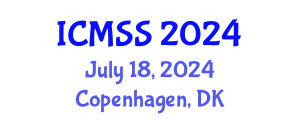 International Conference on Mathematical and Statistical Sciences (ICMSS) July 18, 2024 - Copenhagen, Denmark