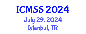 International Conference on Mathematical and Statistical Sciences (ICMSS) July 29, 2024 - Istanbul, Turkey