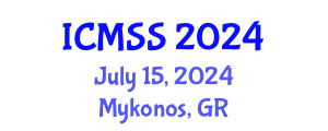 International Conference on Mathematical and Statistical Sciences (ICMSS) July 15, 2024 - Mykonos, Greece