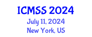 International Conference on Mathematical and Statistical Sciences (ICMSS) July 11, 2024 - New York, United States