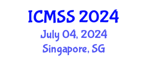 International Conference on Mathematical and Statistical Sciences (ICMSS) July 04, 2024 - Singapore, Singapore