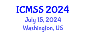 International Conference on Mathematical and Statistical Sciences (ICMSS) July 15, 2024 - Washington, United States