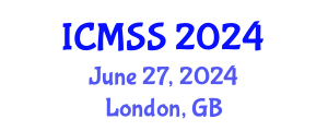 International Conference on Mathematical and Statistical Sciences (ICMSS) June 27, 2024 - London, United Kingdom